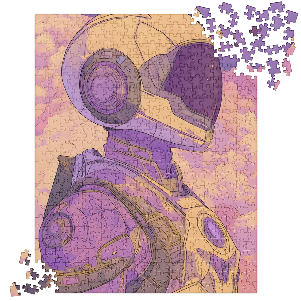 Cosmic Voyager 
 Jigsaw Puzzle in Tin Box