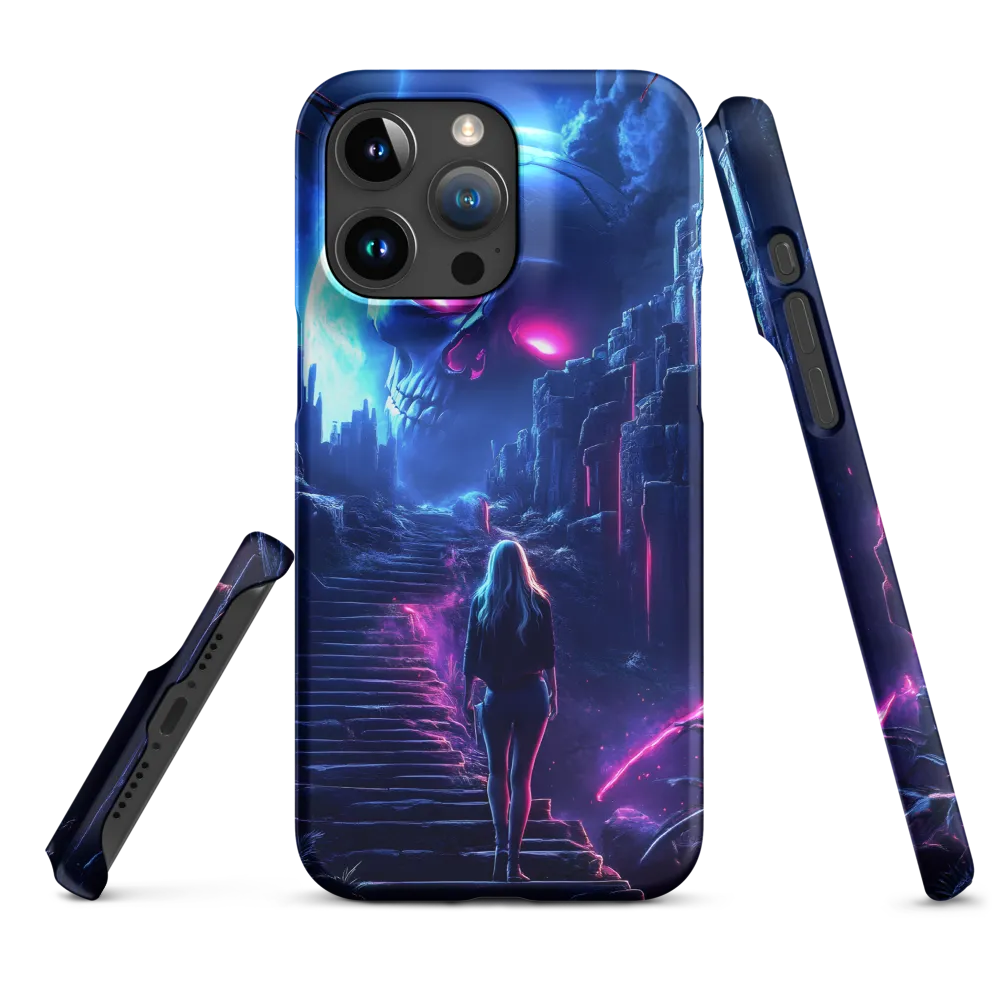 Surreal Skull Landscape | Phone Case