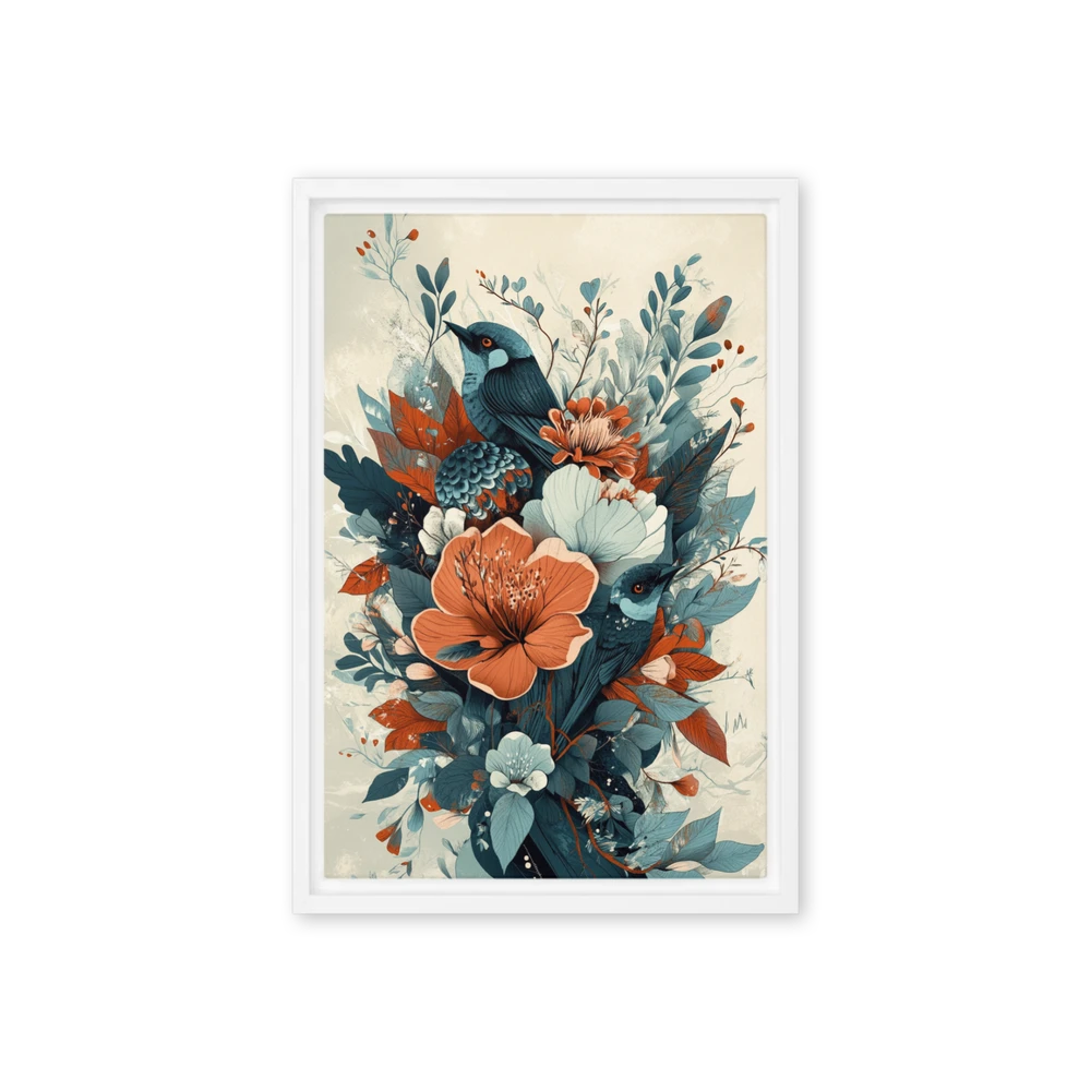 Avian Bloom Symphony | Art Print