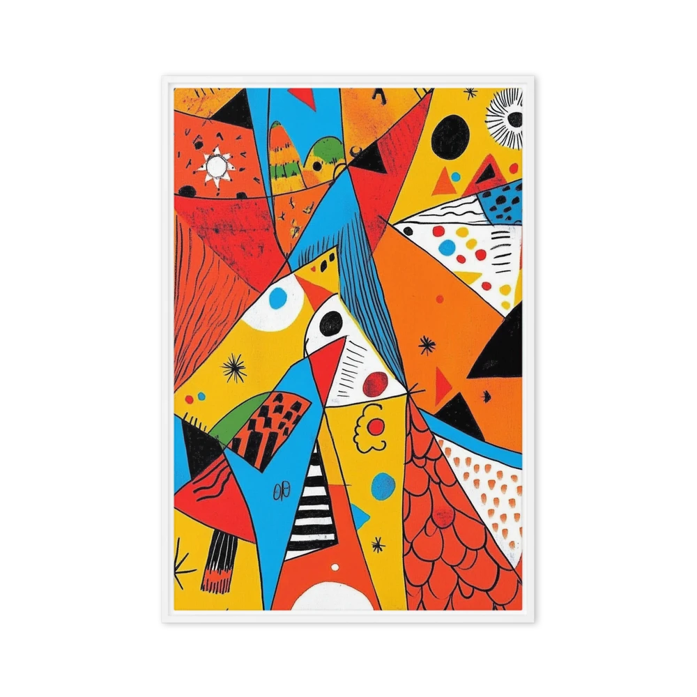 Vibrant Geometric Abstraction | Art Print