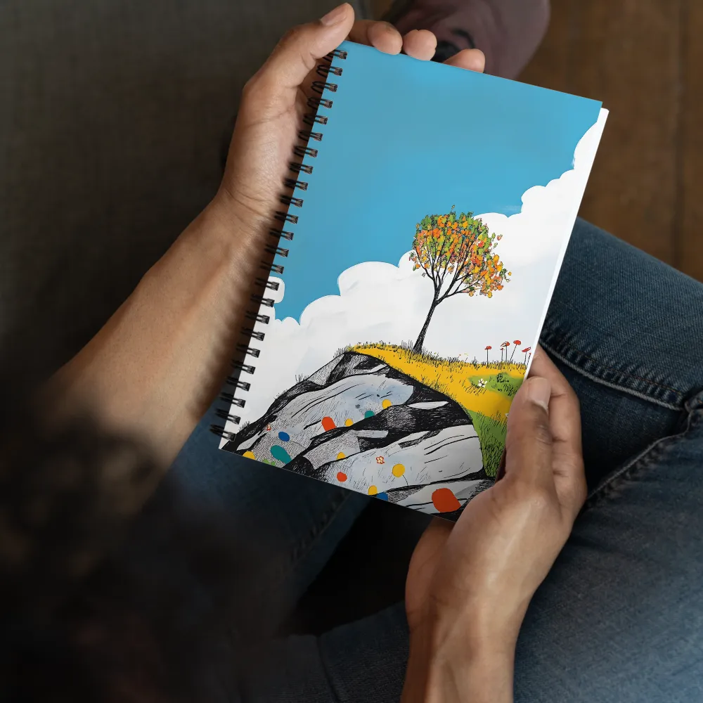 The Whimsical Hilltop 
 Spiral Notebook | 140 pages