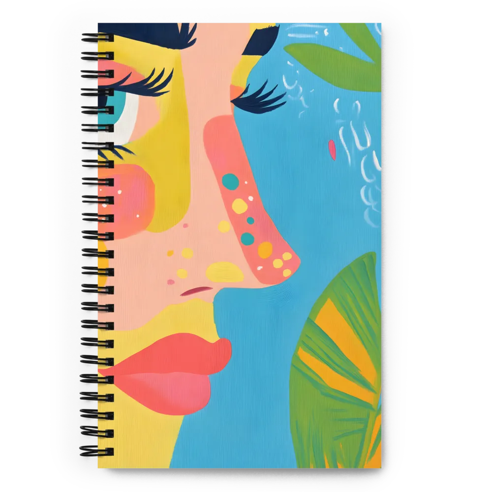 Tropical Gaze 
 Spiral Notebook | 140 pages