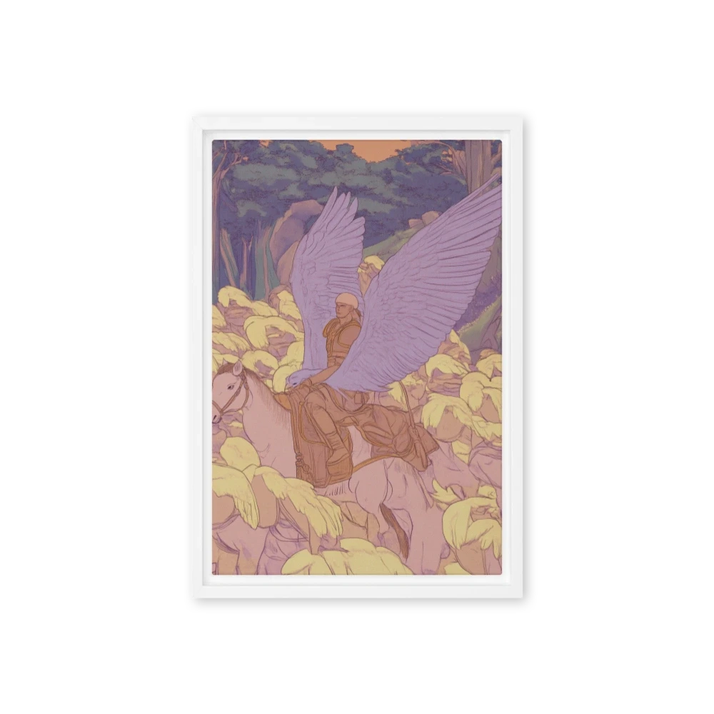 Winged Figure on Horse