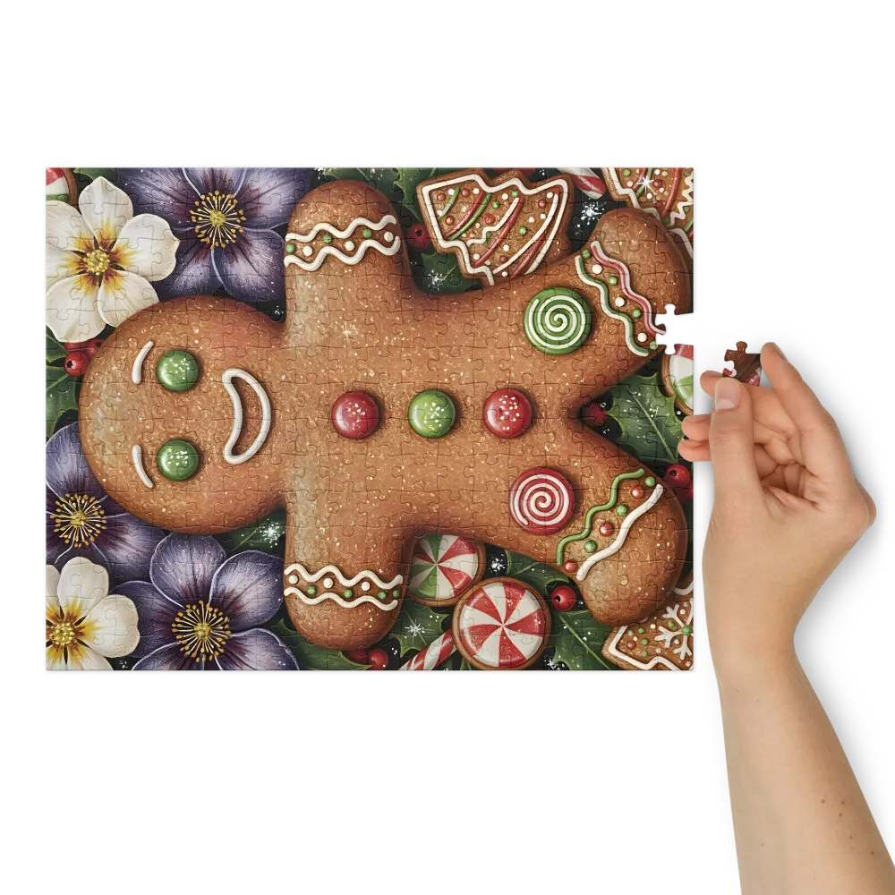 Gingerbread Cheer | Jigsaw Puzzles