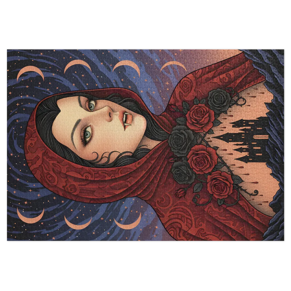 Crimson Hood Vampire | Jigsaw Puzzles