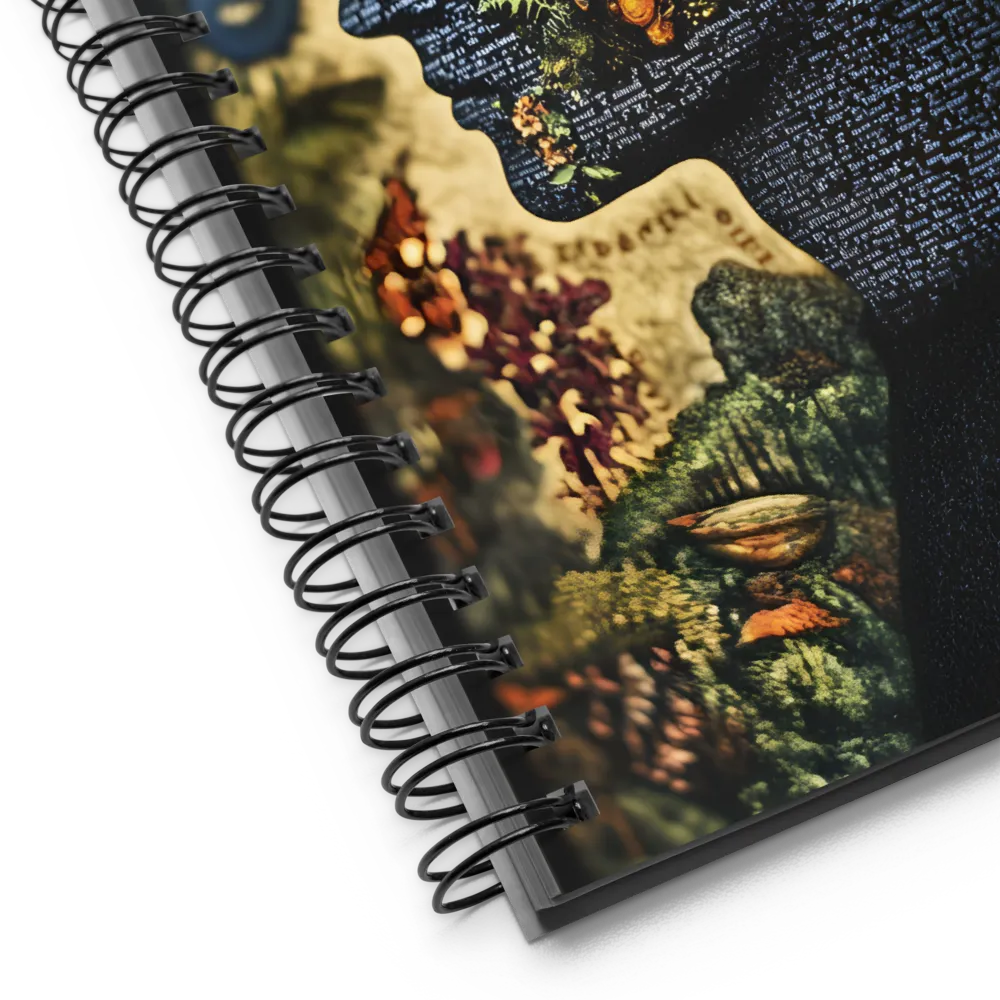 Mind's Botanical Tapestry 
 Spiral Notebook | 140 pages