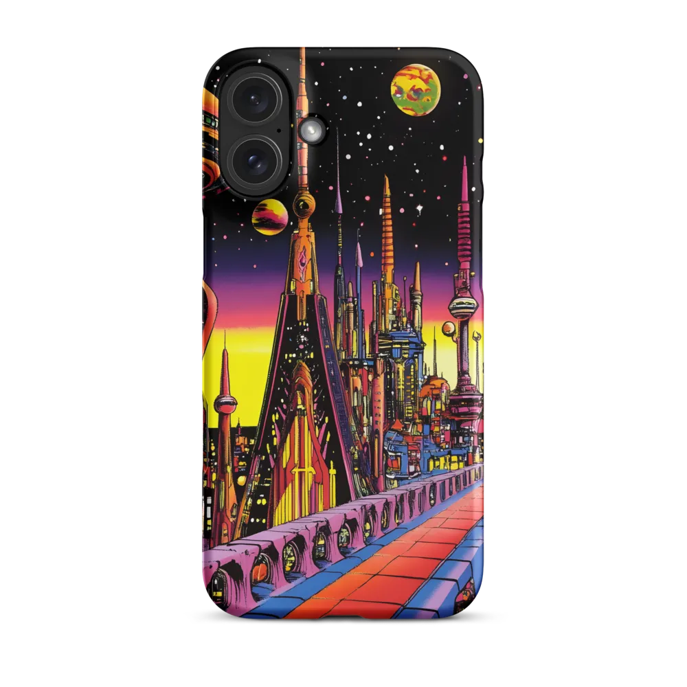 Cosmic Metropolis Dream | Phone Case