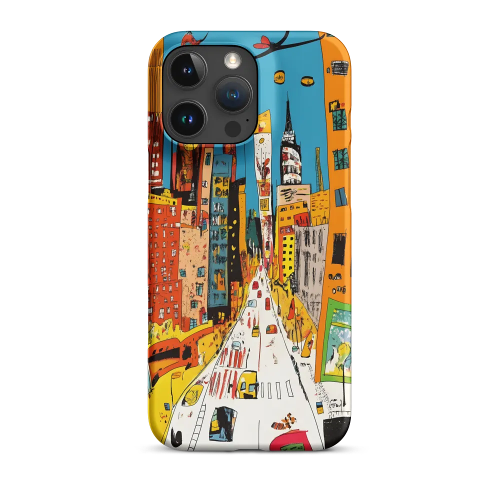 Colorful Cityscape Art | Phone Case