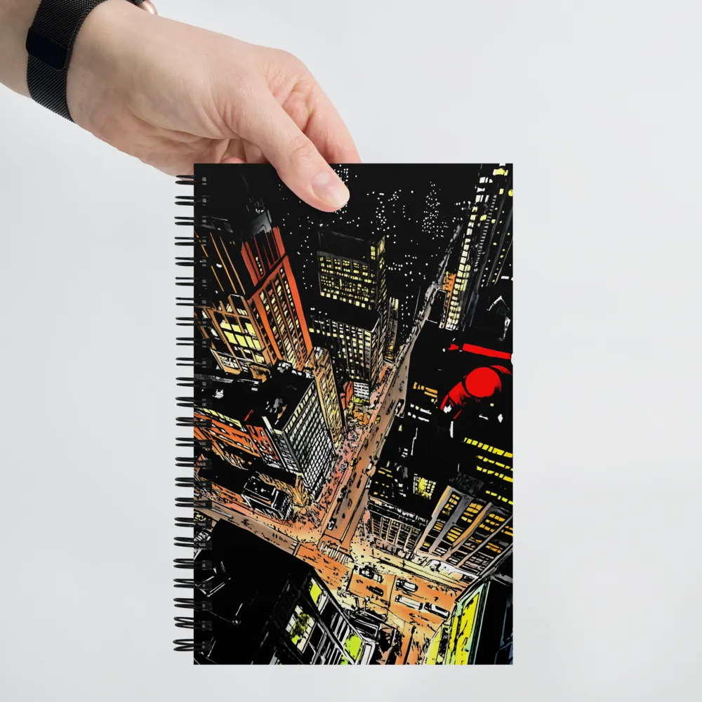 Urban Night Vigil 
 Spiral Notebook | 140 pages