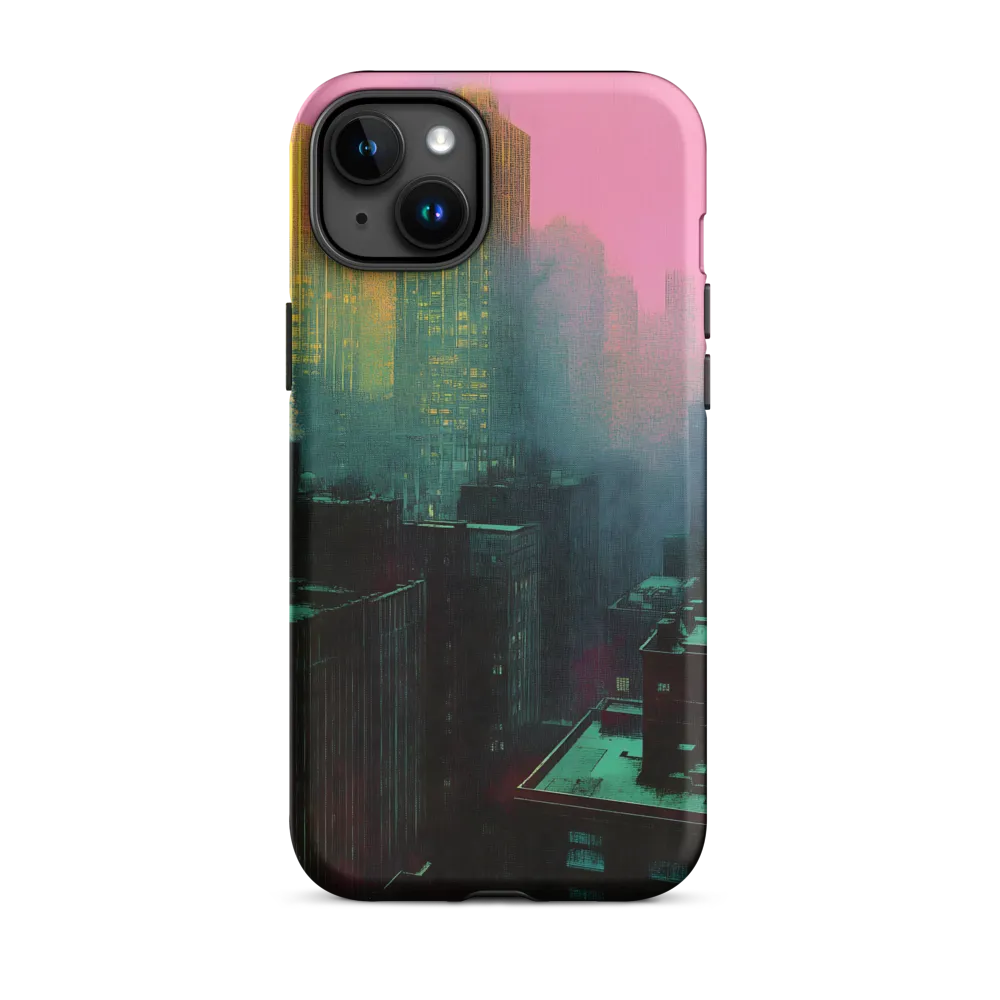 Surreal Cityscape with Skyscrapers | Phone Case