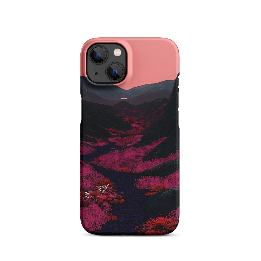 Crimson Valley Sunset | Phone Case
