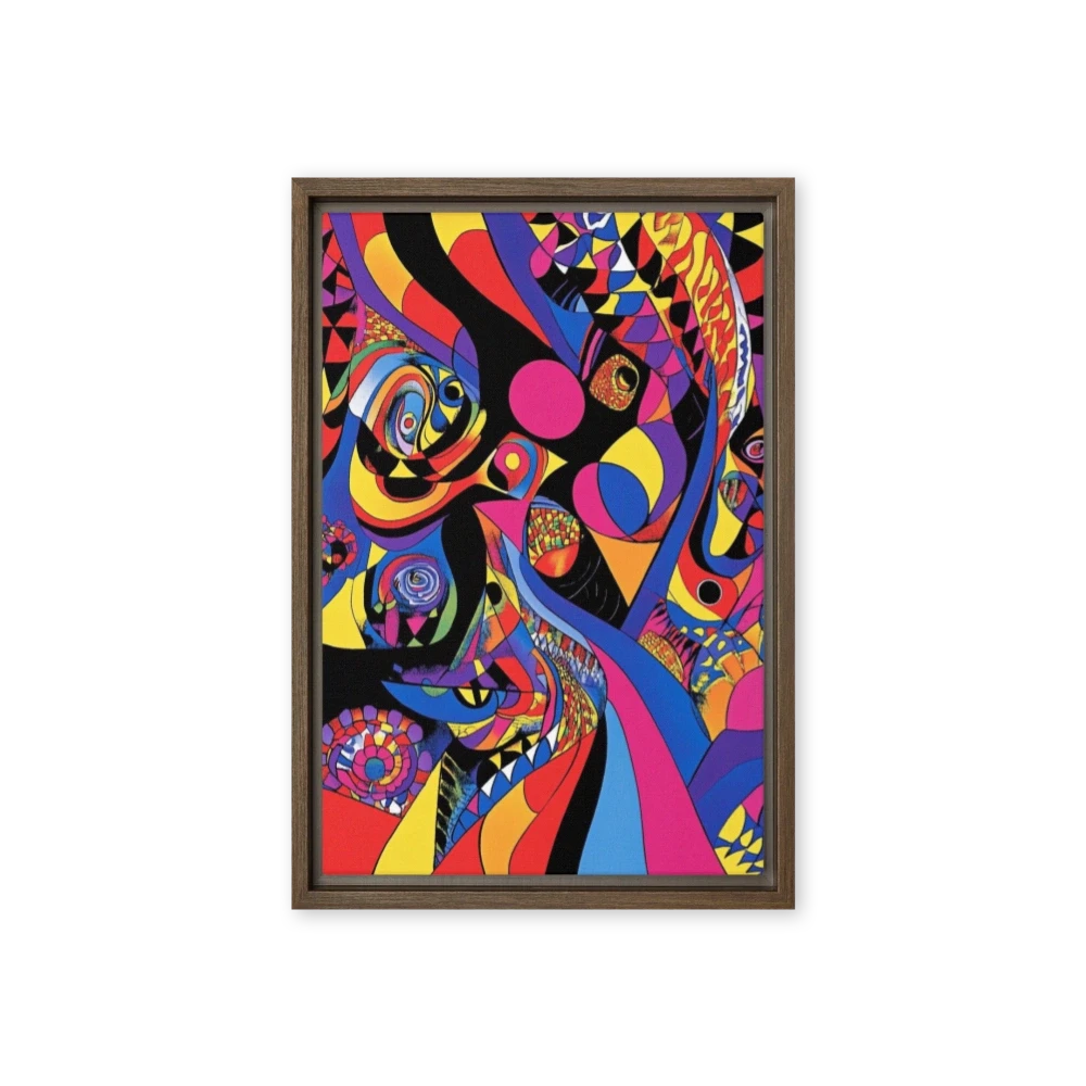 Vibrant Abstract Geometric Design