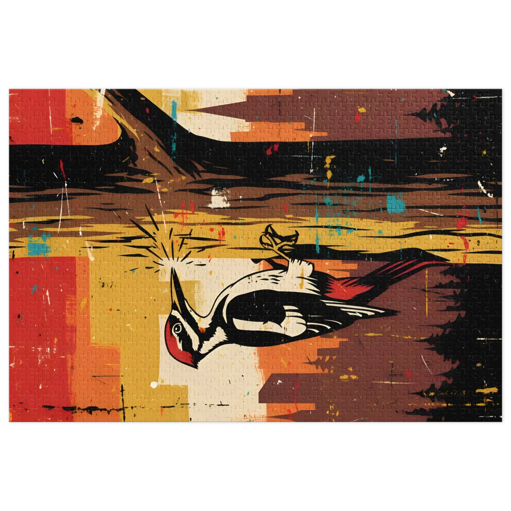 Urban Woodpecker | Jigsaw Puzzles
