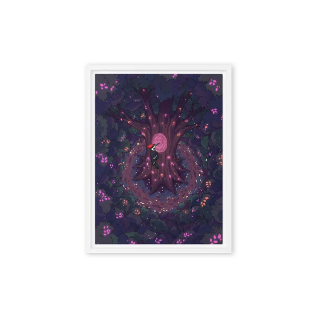 Midnight Heartwood | Art Print