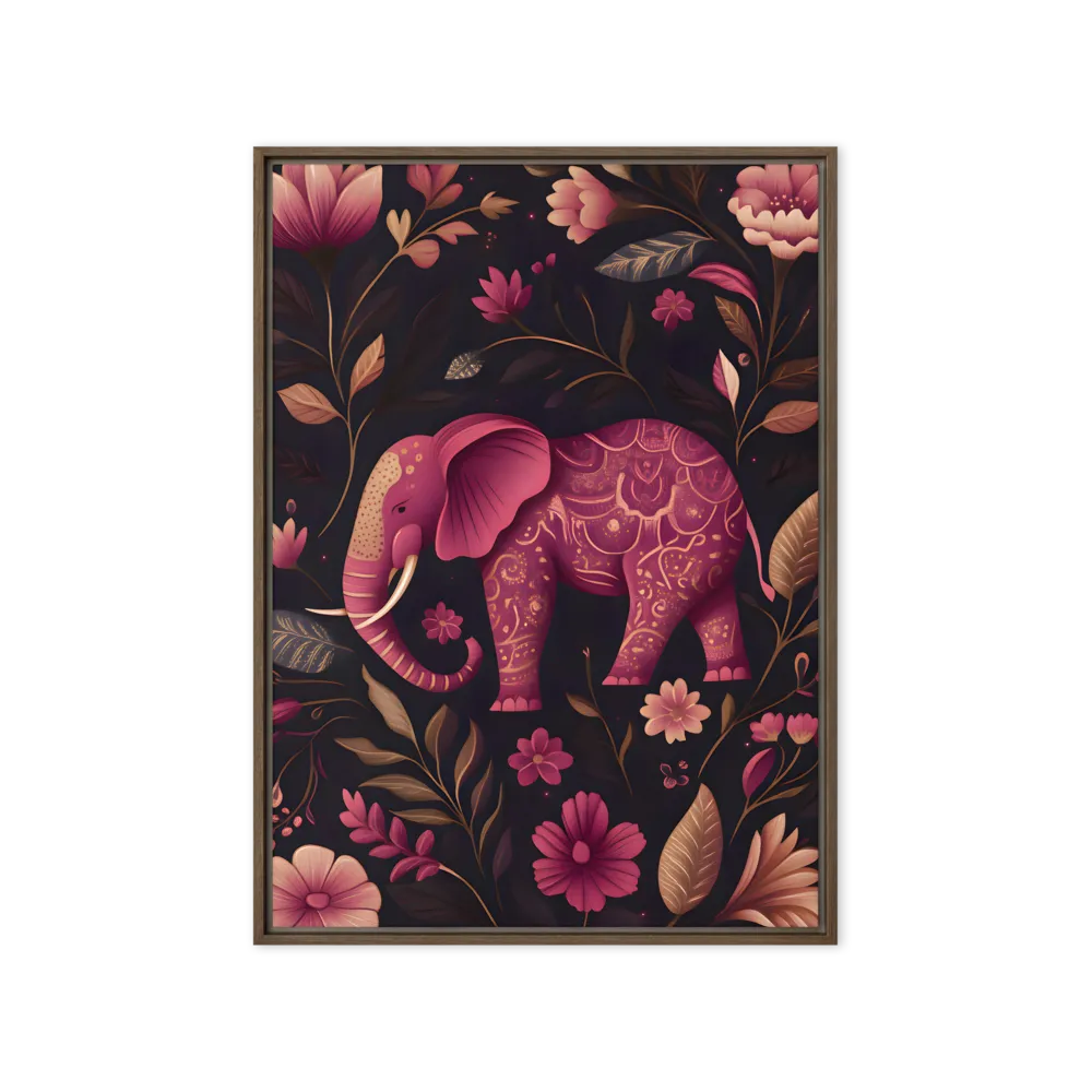 Elephant in Bloom | Art Print