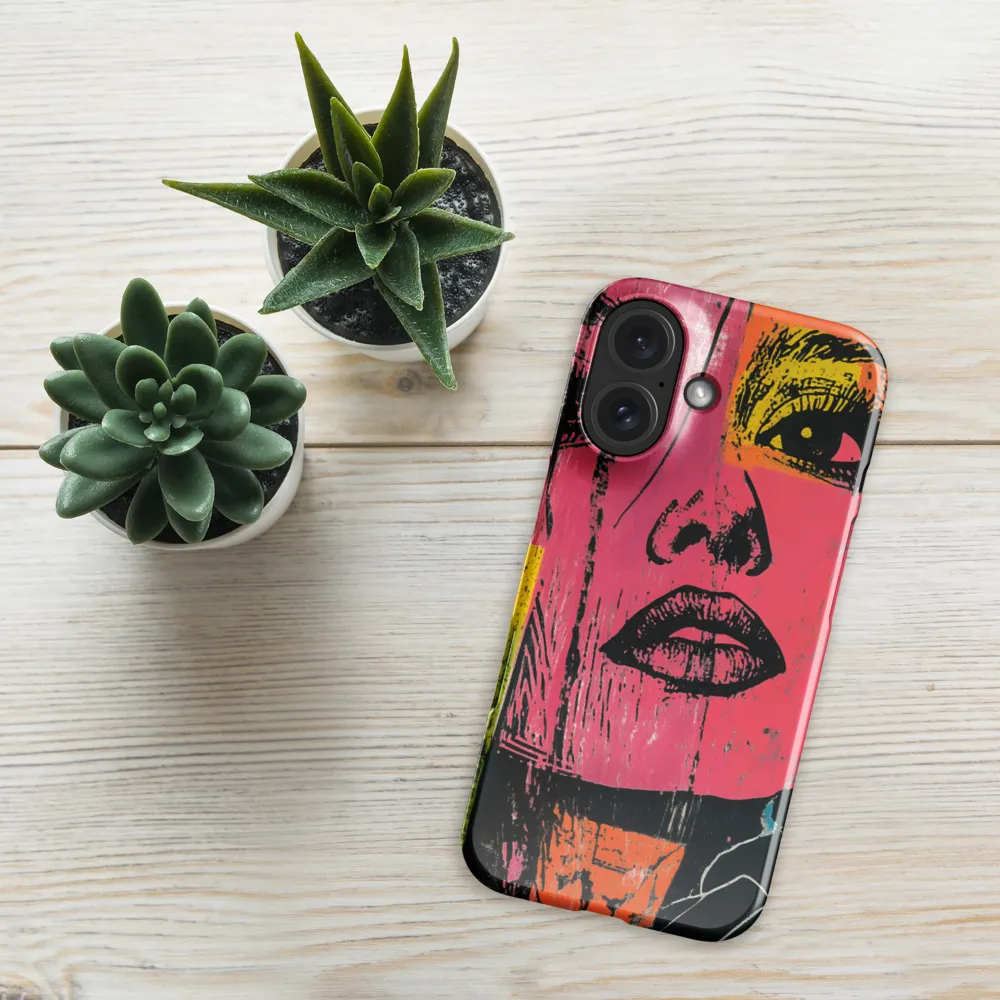 Vibrant Screenprint Portrait 
 iPhone 17 Pro | MagSafe® Tough Case