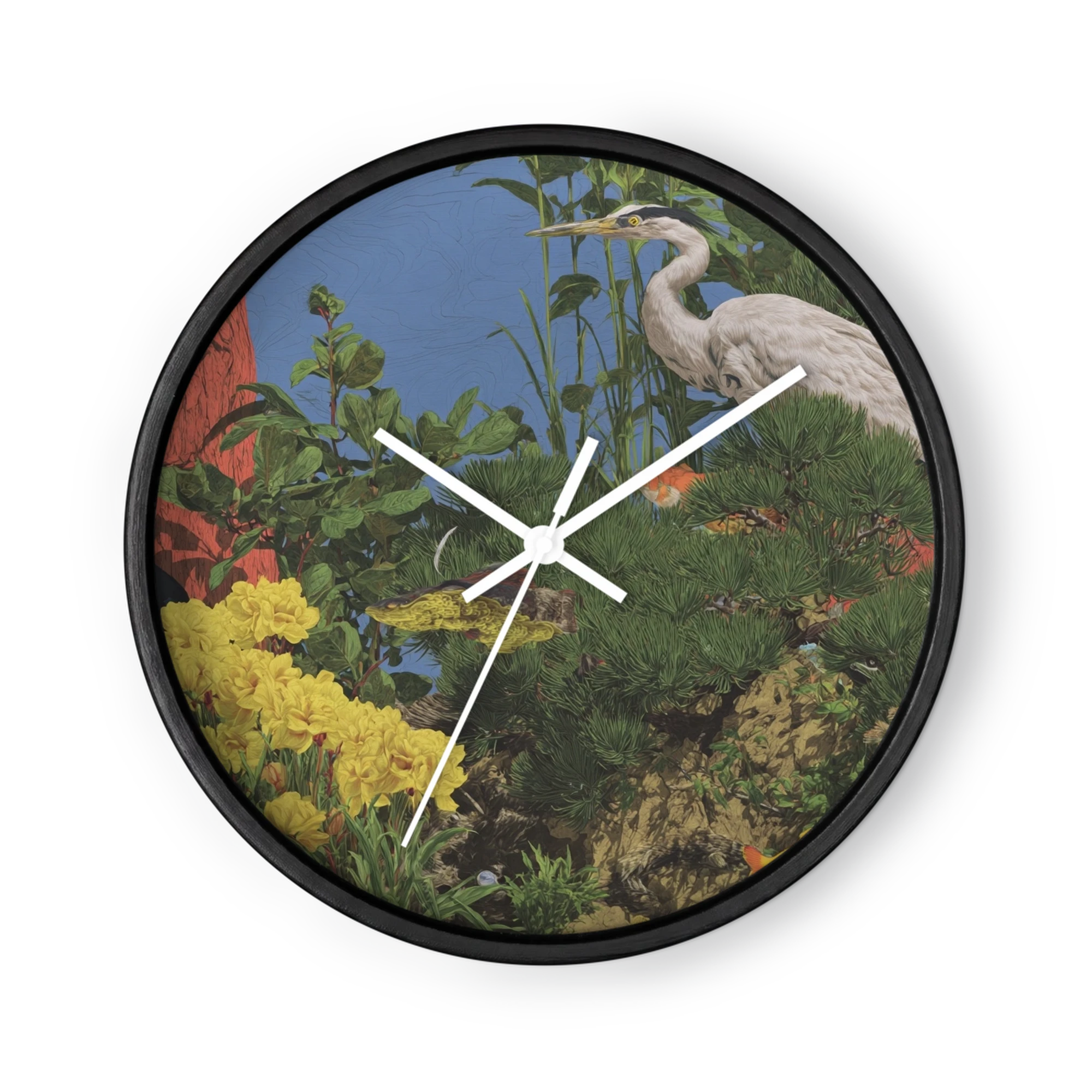 The Heron's Garden Pond