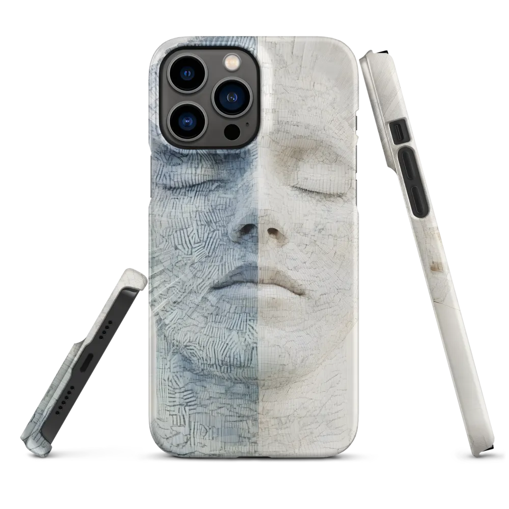 Abstract Digital Portrait | Phone Case