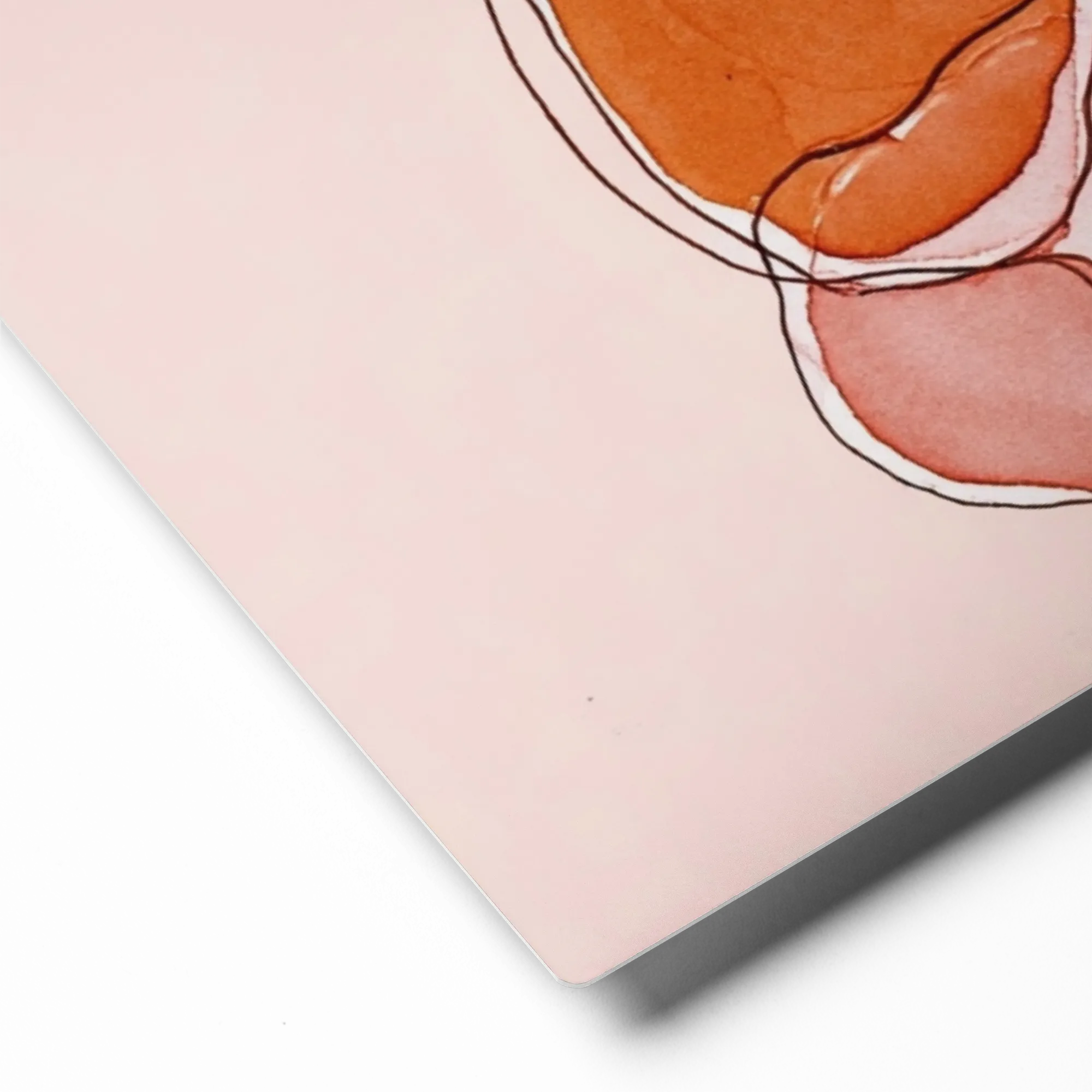 Stacked Terracotta Pebbles | Art Print
