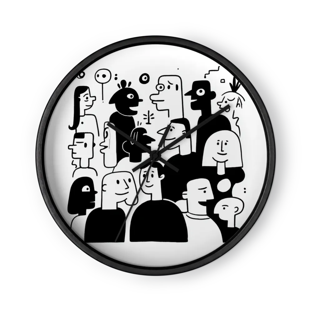 Crowd Expressions | Wall Clock