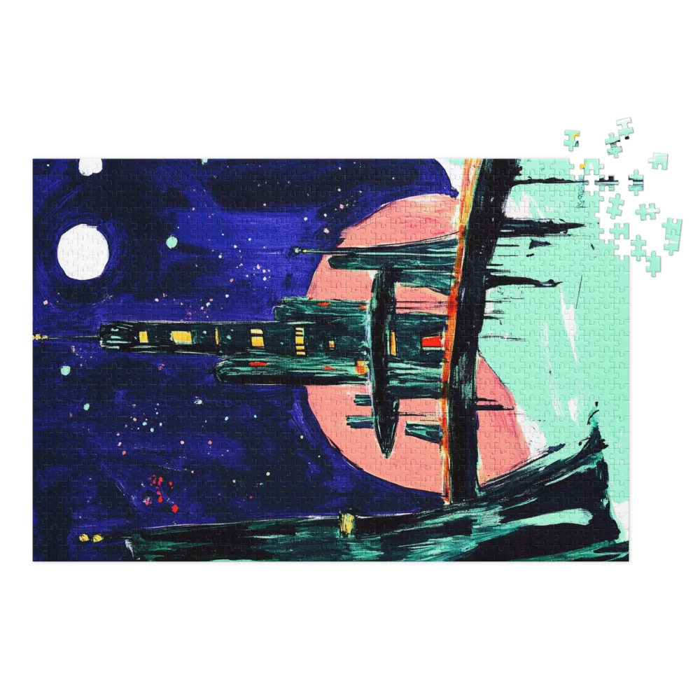 Futuristic City Landscape