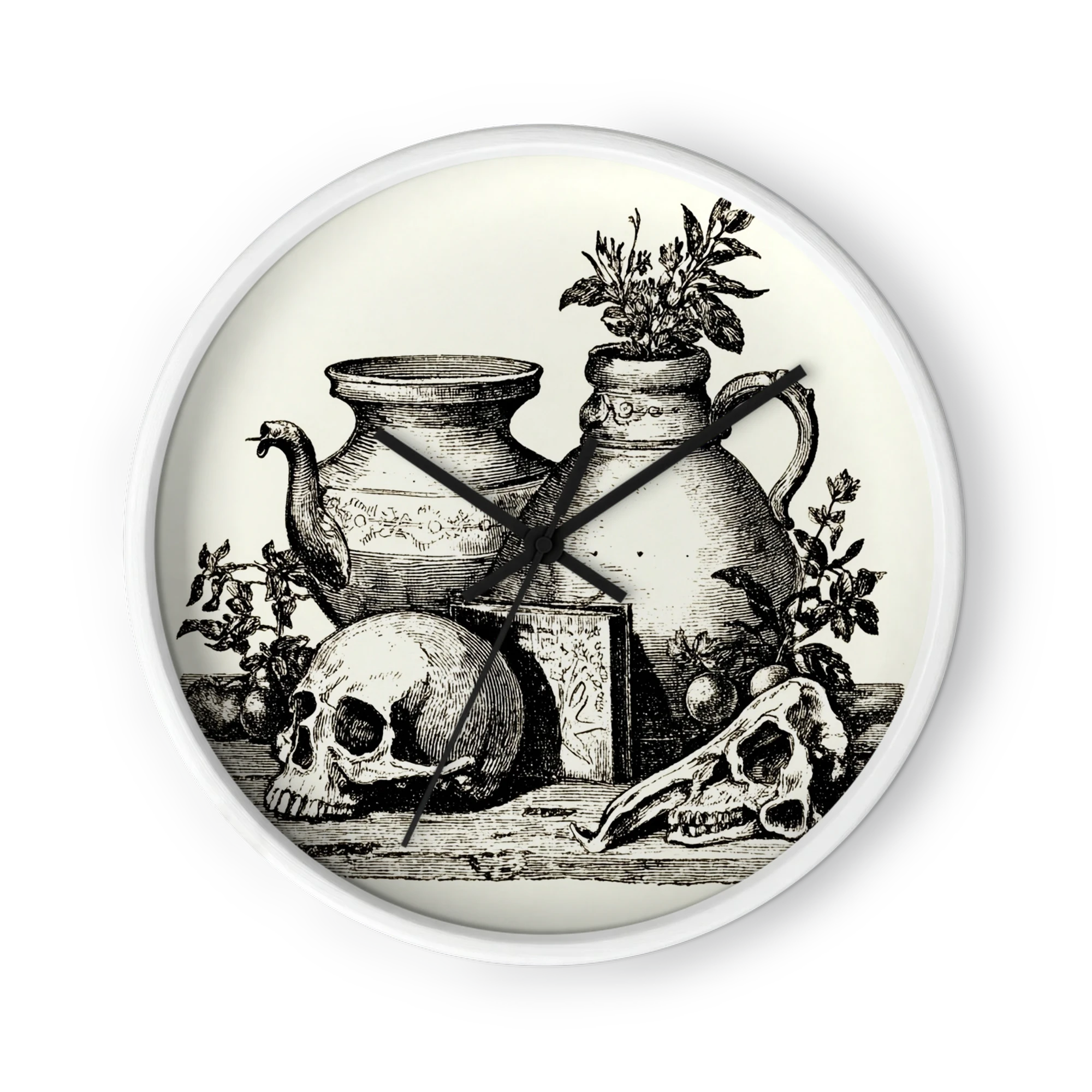Vanitas Still Life with Skulls