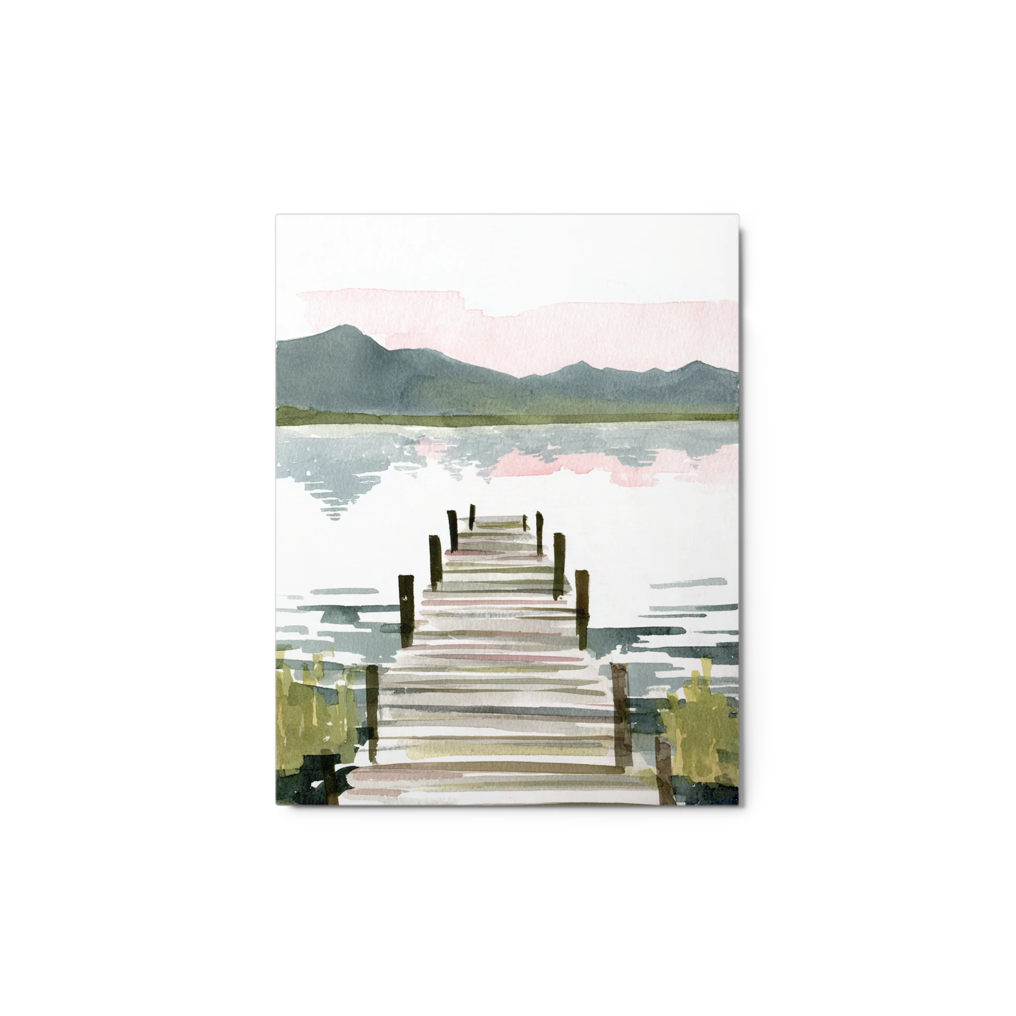 Serene Lake Dock