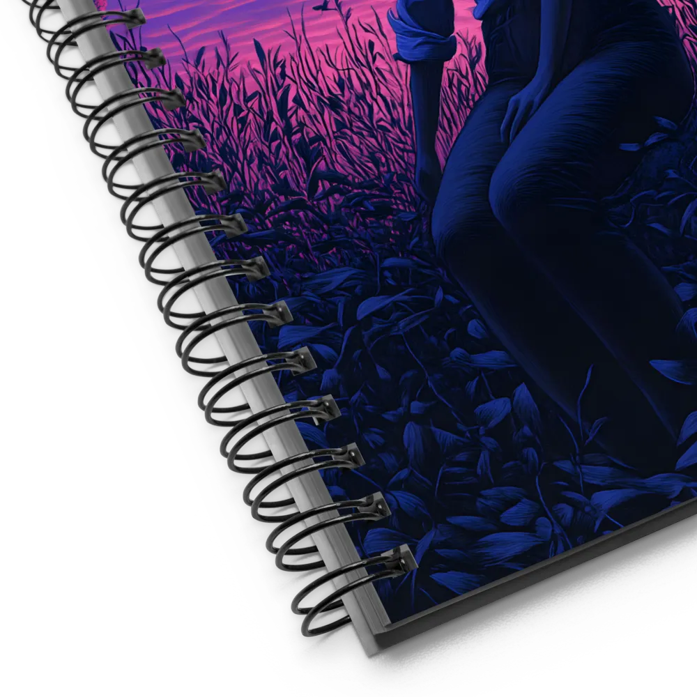 Indigo Ascension 
 Spiral Notebook | 140 pages