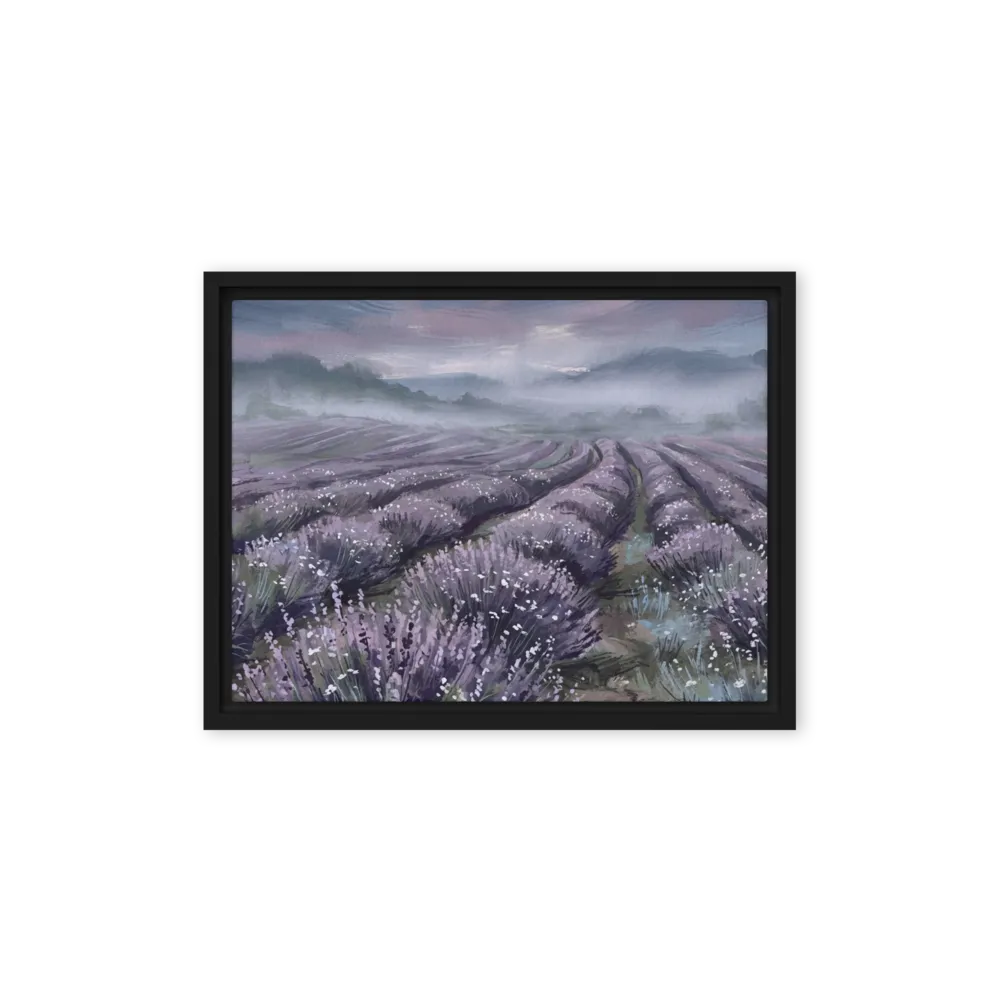 Lavender at Dusk 
 Metal Print | 20″x 30″