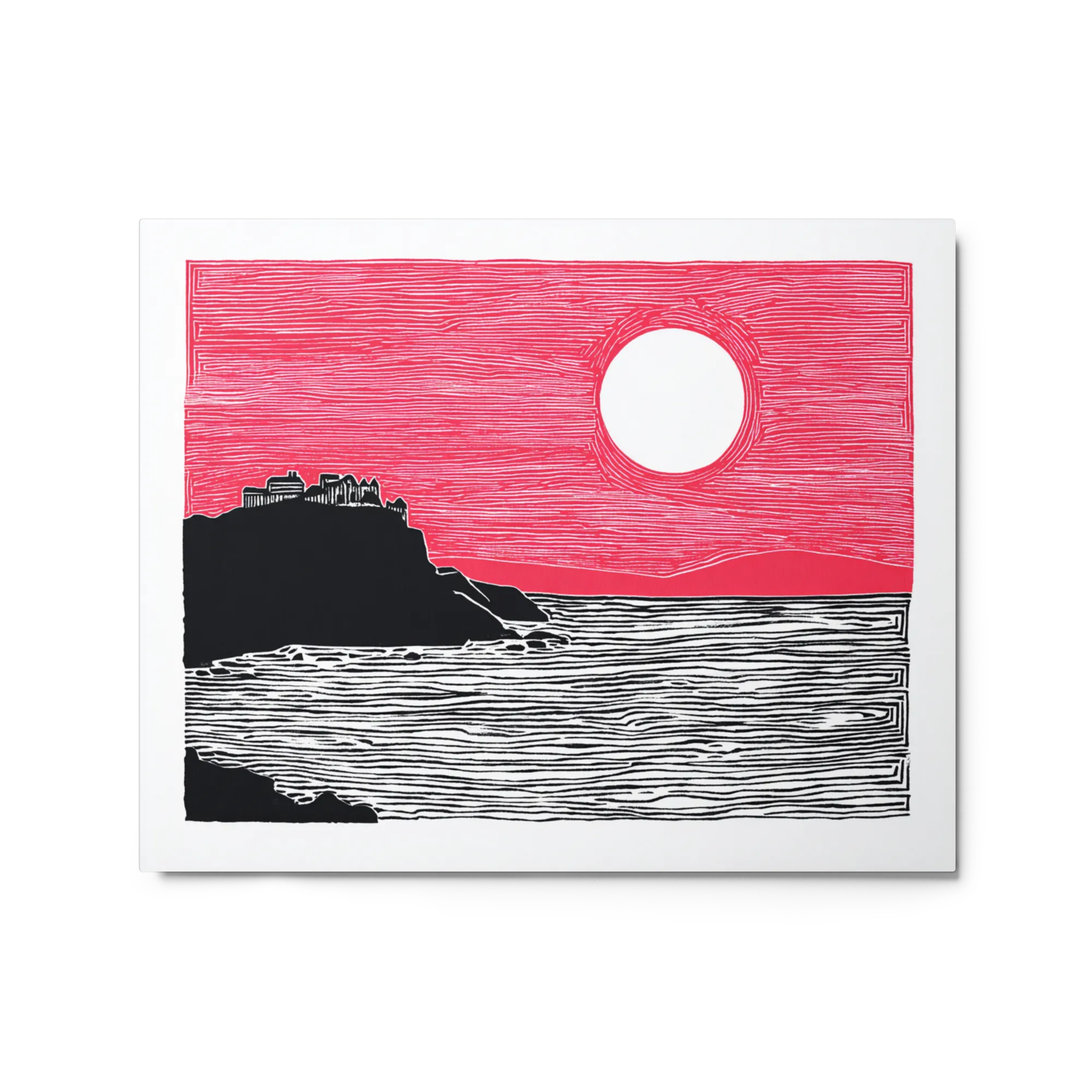 Castle by the Crimson Sea