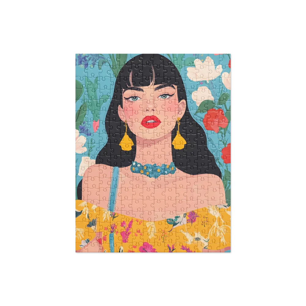Floral Grace 
 Jigsaw Puzzle