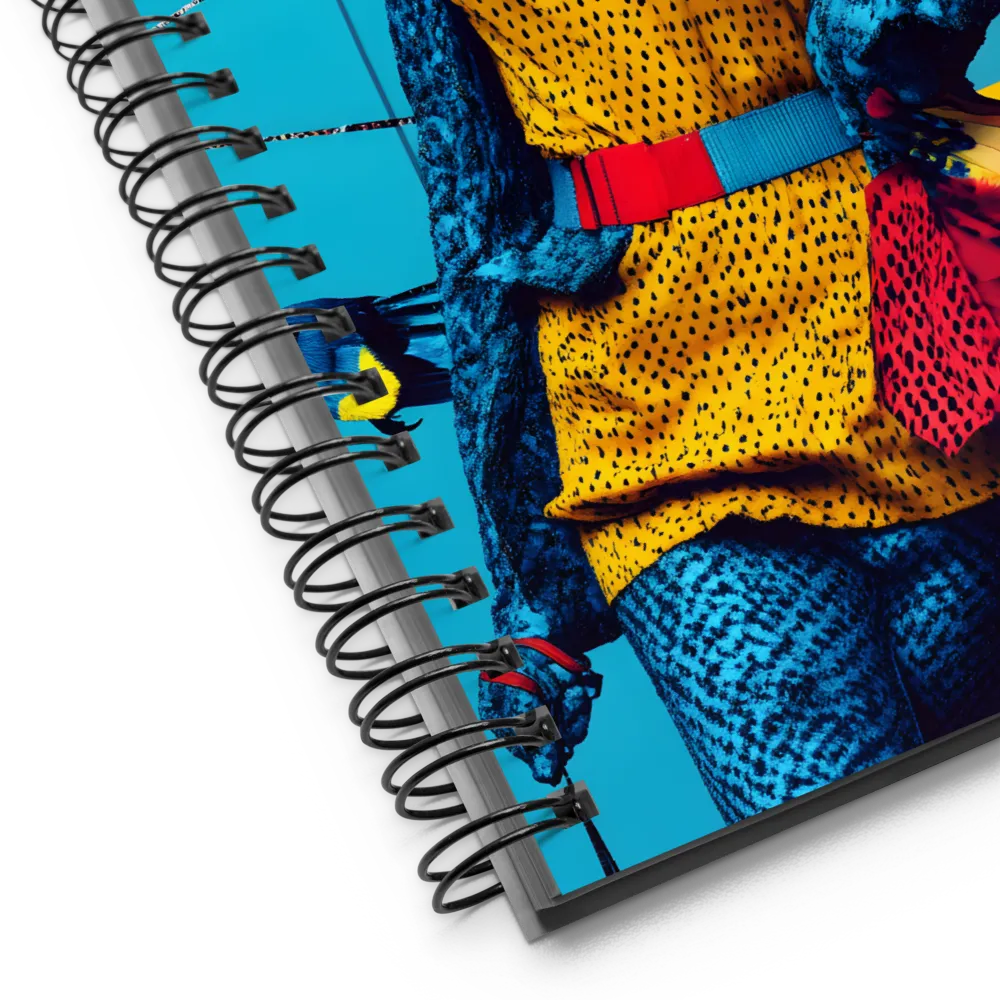 Vibrant Fusion of Nature and Fashion