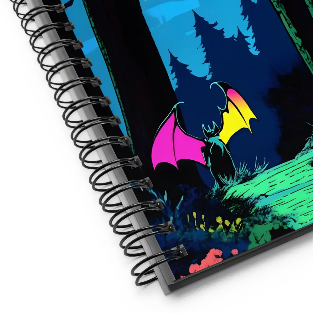 Luminous Forest Spirit 
 Spiral Notebook | 140 pages