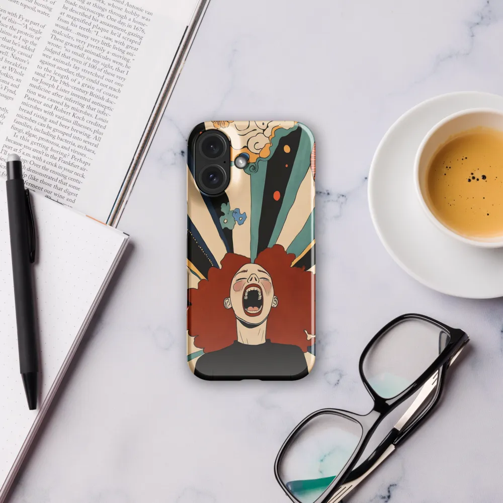 Psychedelic Scream 
 Samsung Galaxy S23 Plus | Tough Case