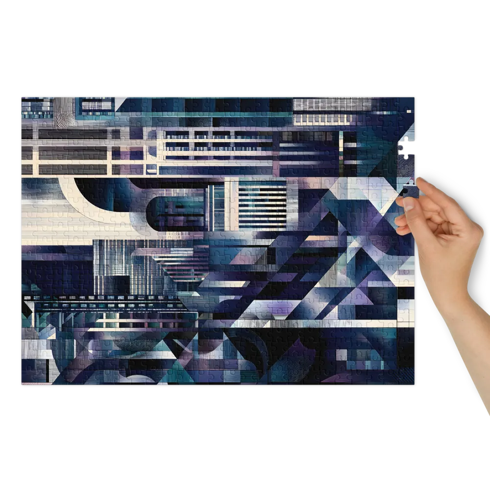 Urban Symphony 
 Jigsaw Puzzle in Tin Box