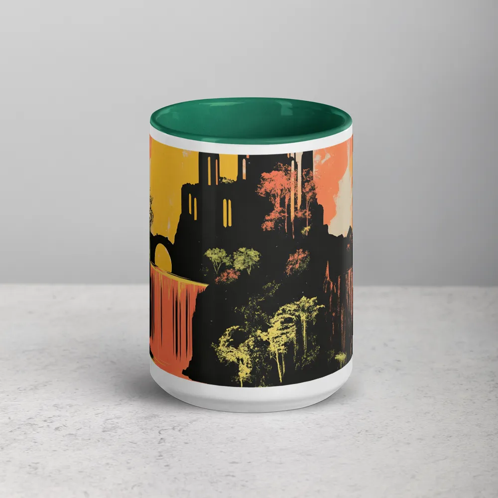 Echoes of the Citadel 
 Mug with Blue inside