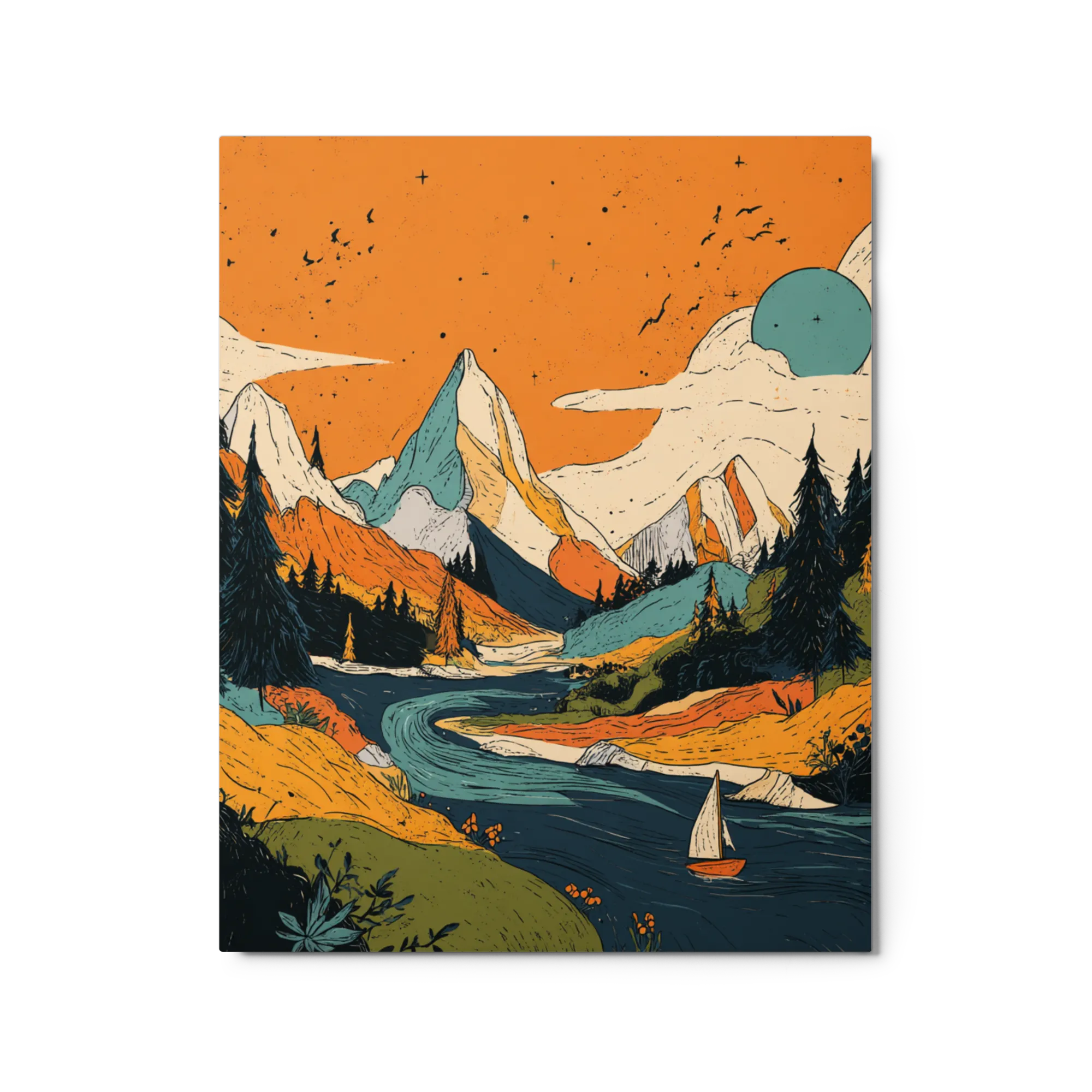 Serene Mountain Journey