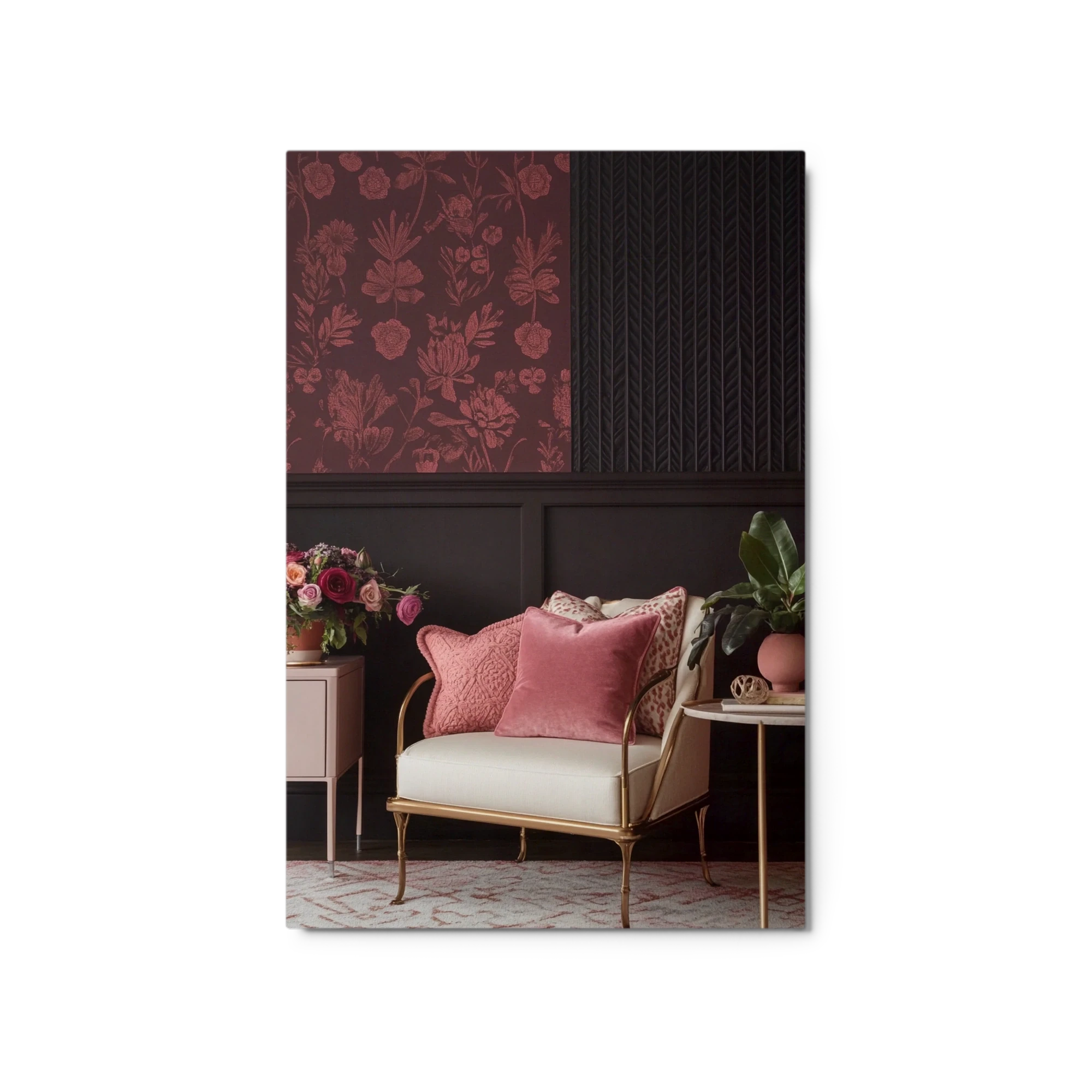 Elegant Floral Interior Design