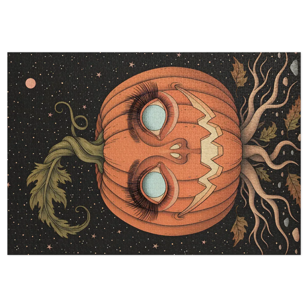 Rooted Jack-o'-Lantern | Jigsaw Puzzles