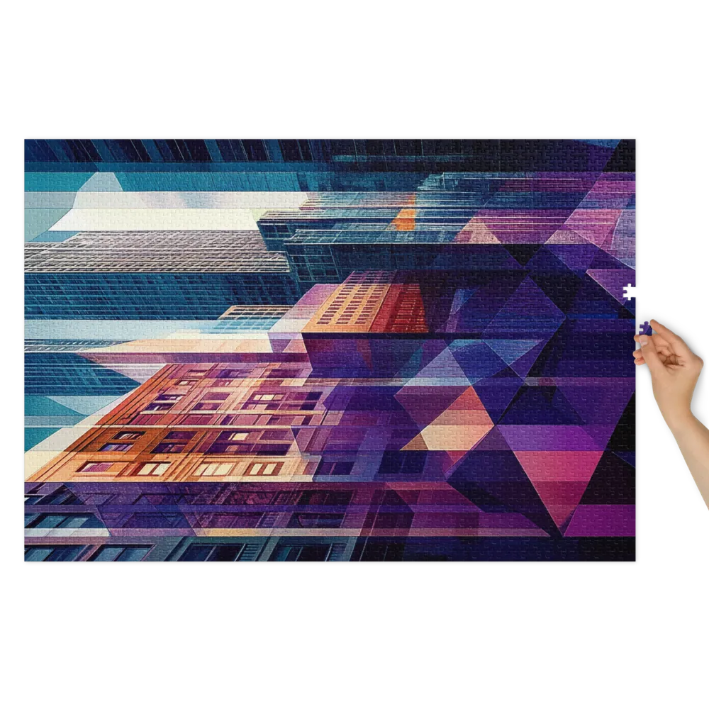 Caleidoscópio Urbano 
 Puzzle em caixa de metal