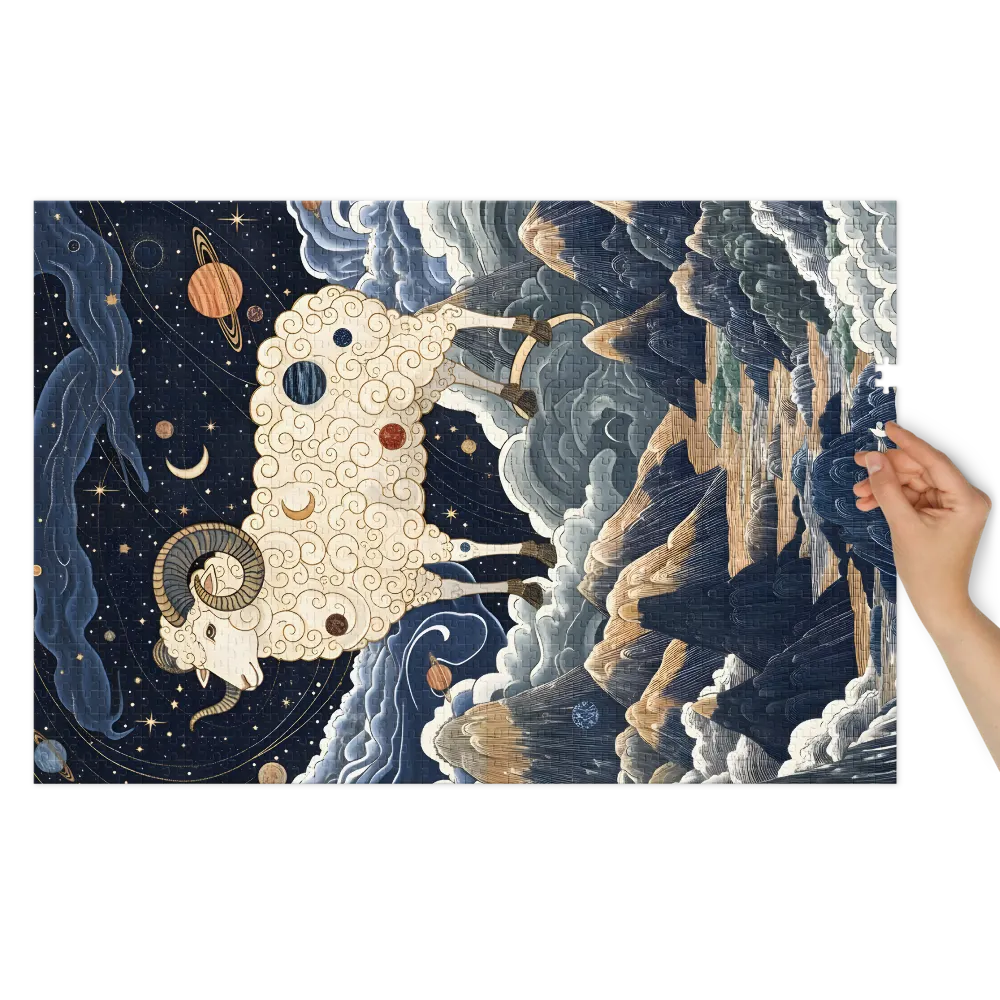 Celestial Ram | Jigsaw Puzzles