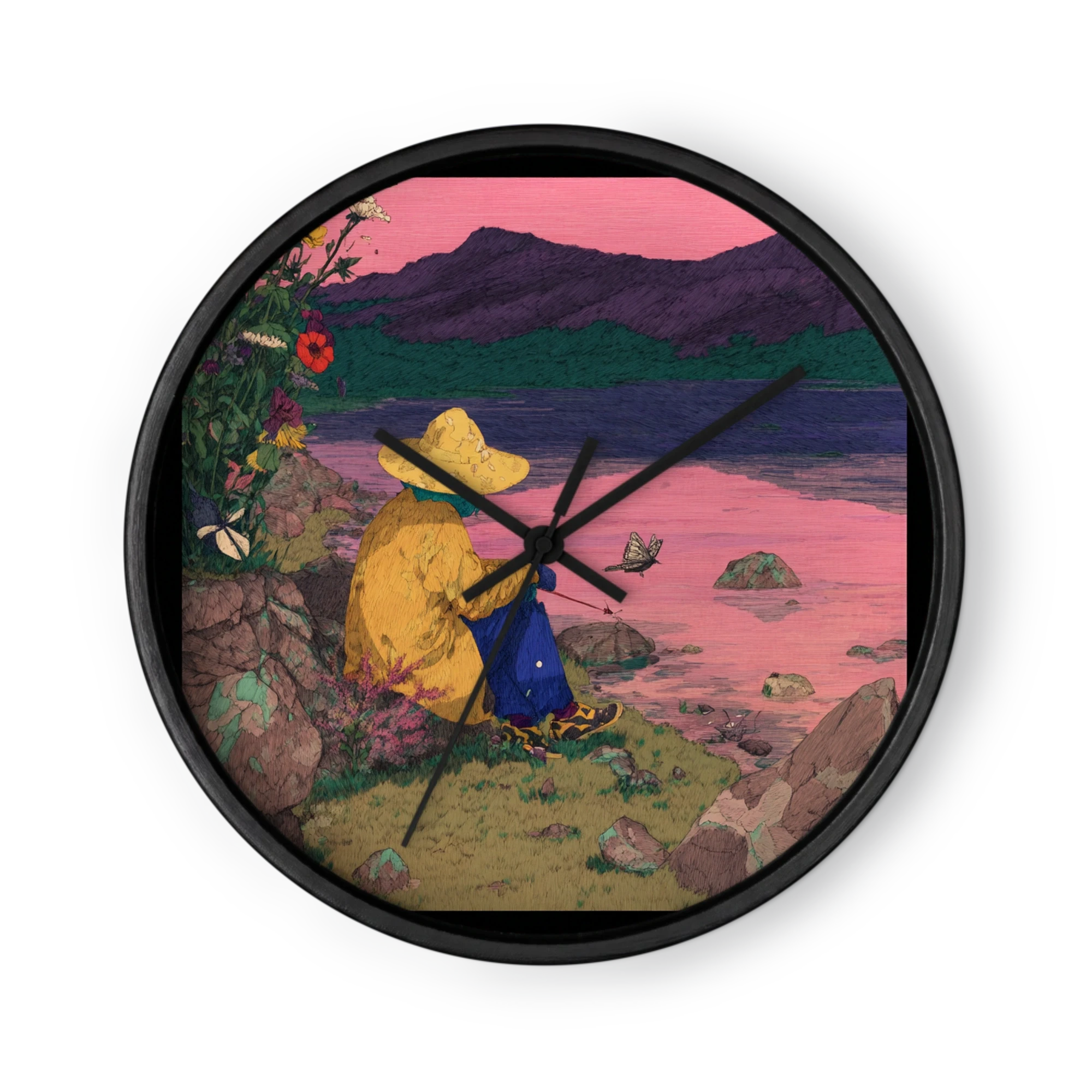 The Pink Lake Fisher