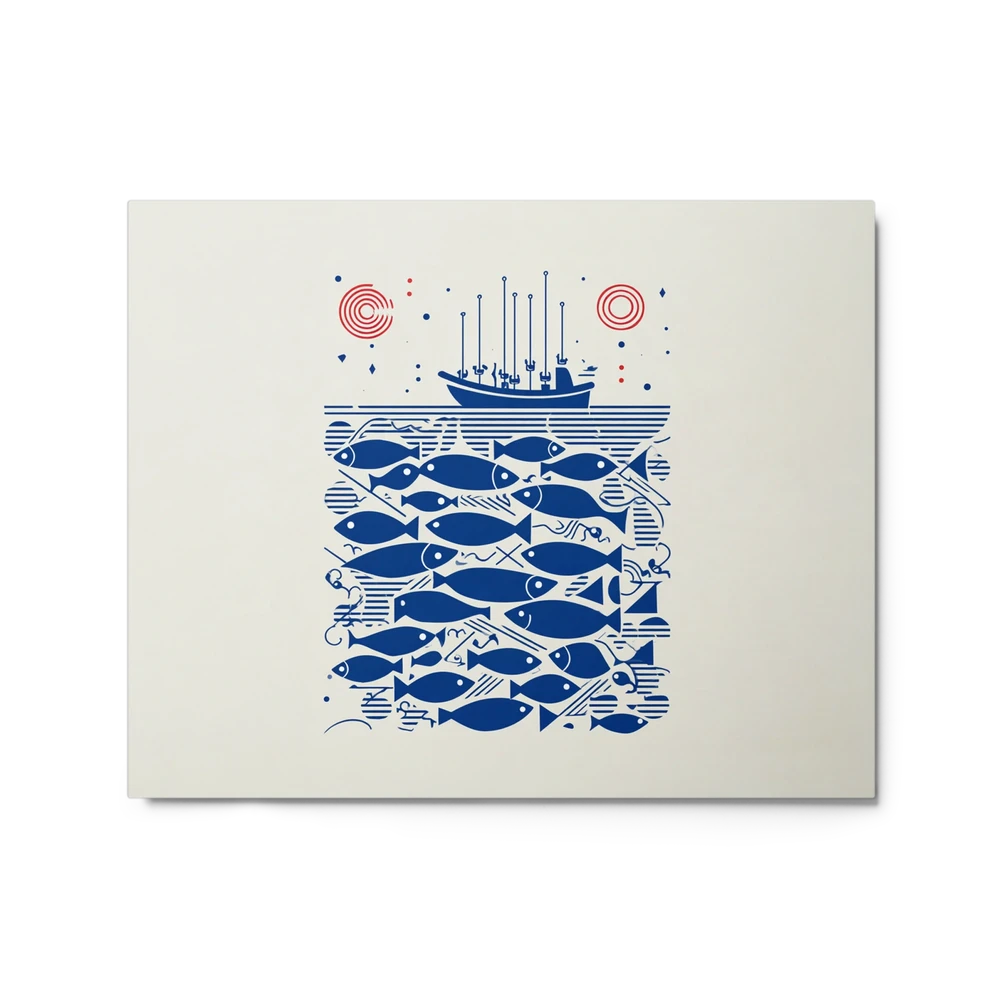 Deep Sea Fishing | Art Print