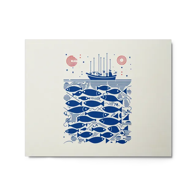 Deep Sea Fishing | Art Print