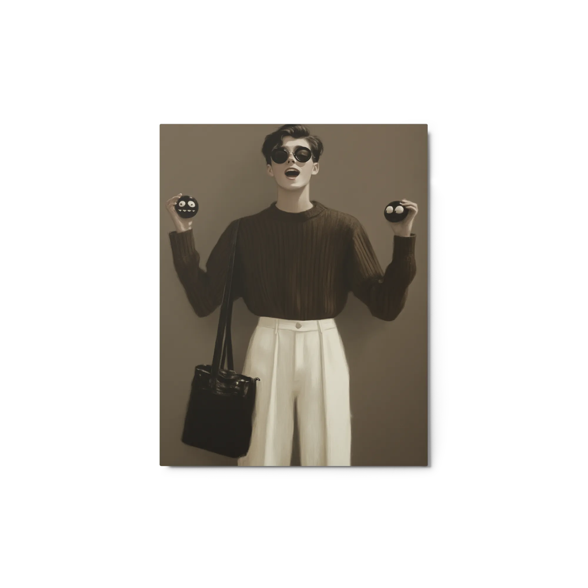 Stylish Person with Sunglasses