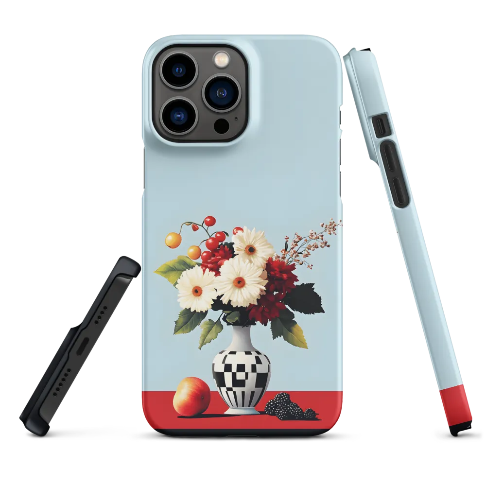 Vibrant Flower Arrangement in Vase | Phone Case