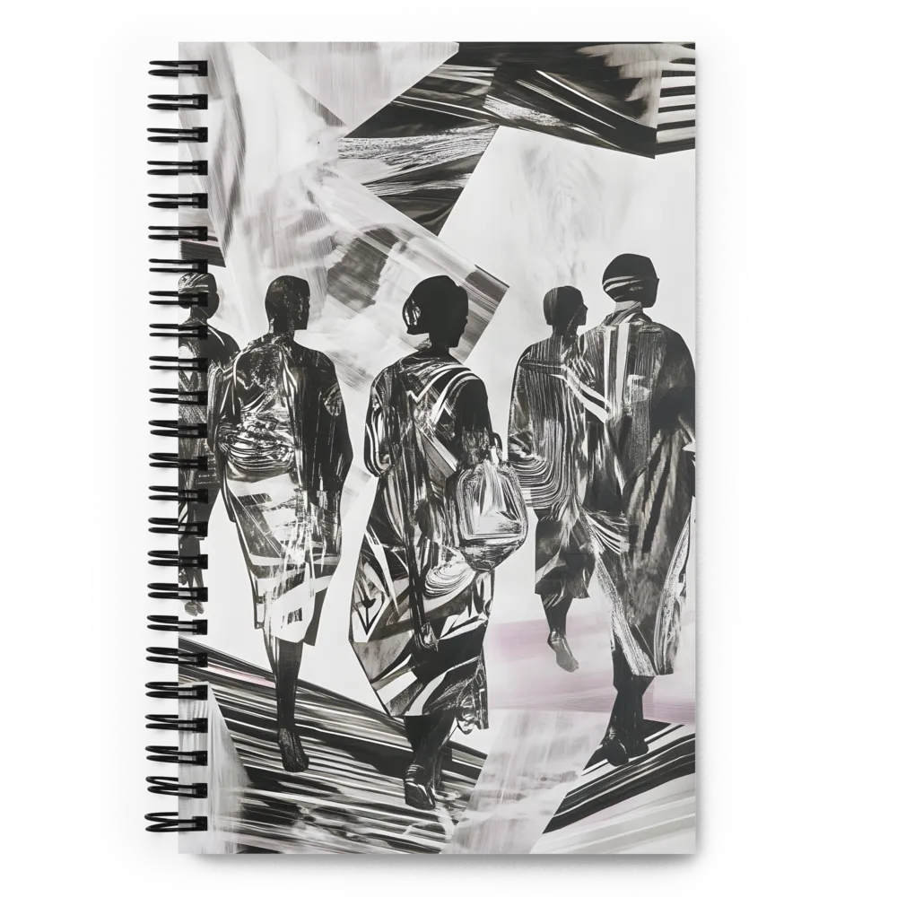 Urban Fashion Walk 
 Spiral Notebook | 140 pages
