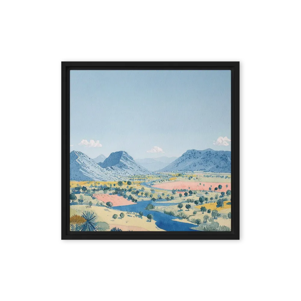 Mountain River Valley | Art Print