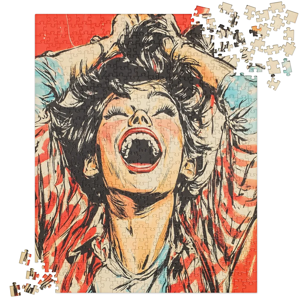 Pop Art Outburst 
 Jigsaw Puzzle