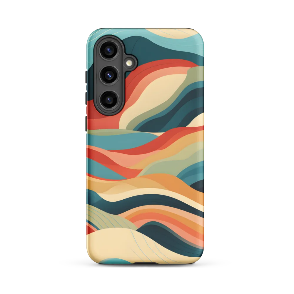 Abstract Landscape Waves | Phone Case